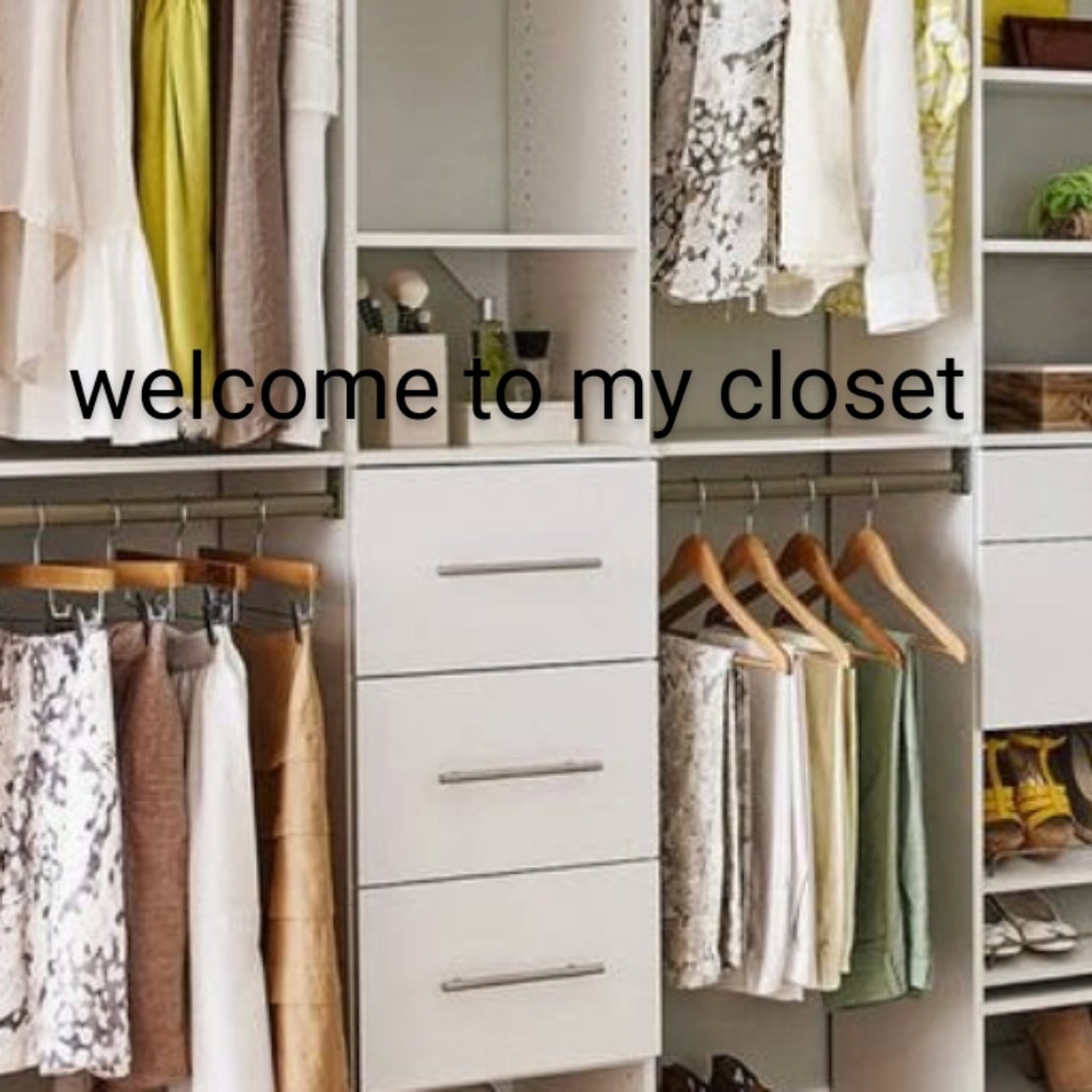 I welcome you to my closet